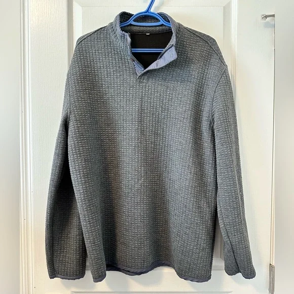 Men’s long sleeve sweater with lining - Picture 1 of 3